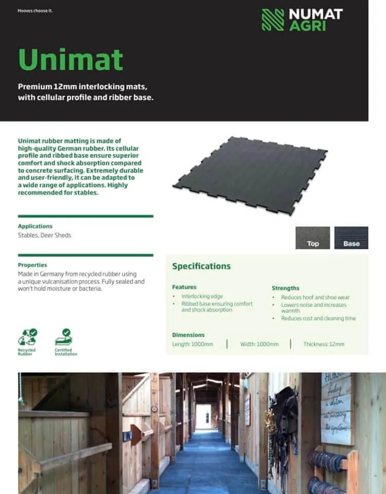 NUMAT Unimat brochure